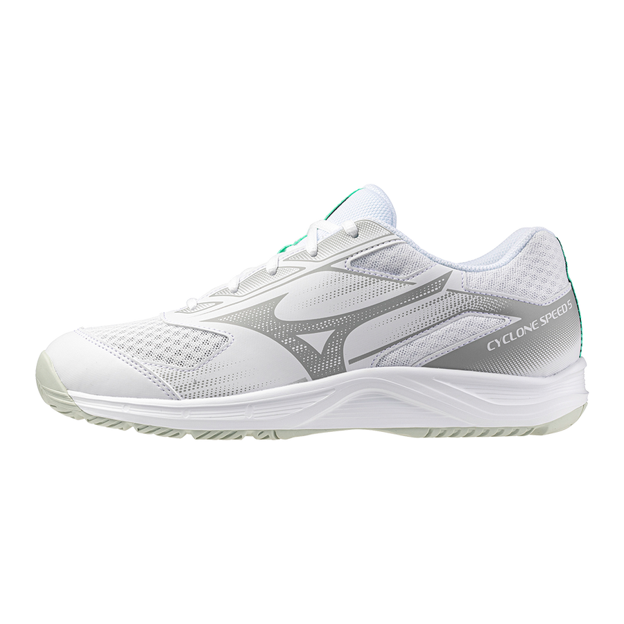 Mizuno CYCLONE SPEED 5 White/Black/Frozen Emerald
